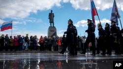 Парад в Севастополе, Крым.18 марта 2015.