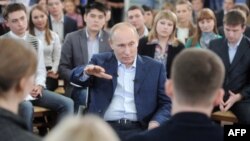 Выступление Владимира Путина перед студентами Томского политехнического университета